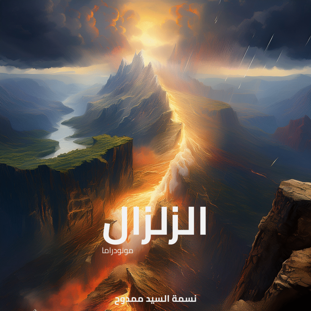 زلزال يشق الأرض